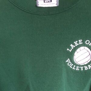 Lee Dark Green Volleyball Graphic Tee